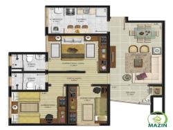 #809 - Apartamento para Venda em Esteio - RS - 2